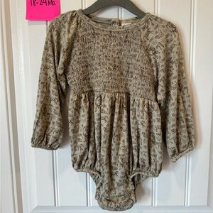 Kate Quinn farm bubble romper